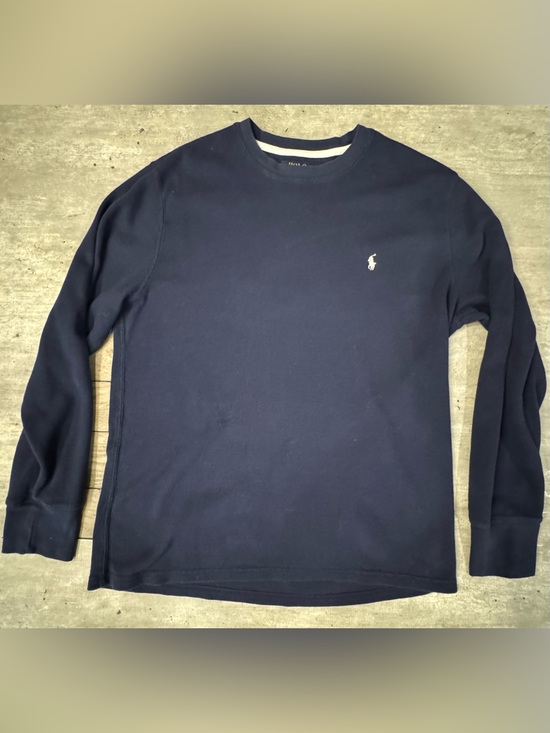 Polo Ralph Lauren Other - Polo Ralph Lauren Men’s XL Navy Thermal Waffle Knit Long Sleeve Shirt Pony Logo